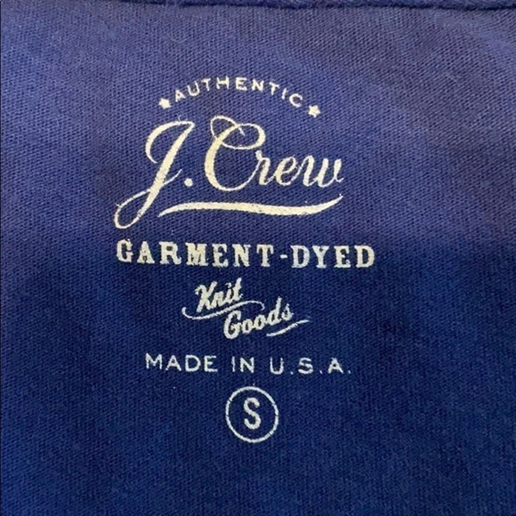 •J Crew•Authentic Knit Goods LS Garment Dyed Tee❄️ - Picture 6 of 9